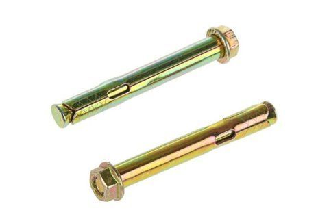 Анкер з кожухом і гайкою М10/12*100 цинк жовтий (ящ. 200 шт.) APRO SRTR1012100-C фото товару