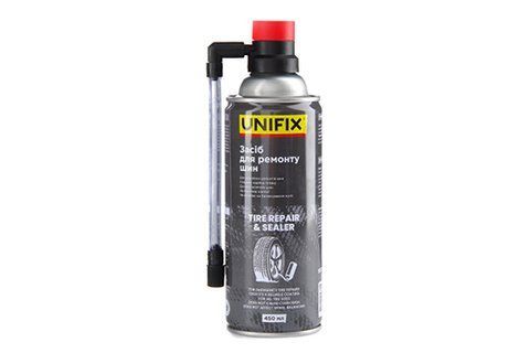 Засіб для ремонту шин 450мл UNIFIX 951360 фото товару