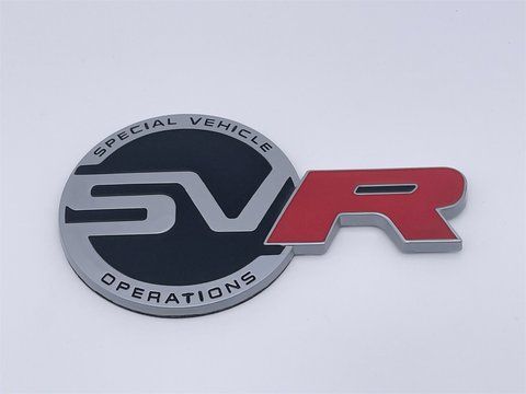 Емблема напис шильдик кузова SVR Range Rover SVR Sport Evoque Discovery lr022 фото товару