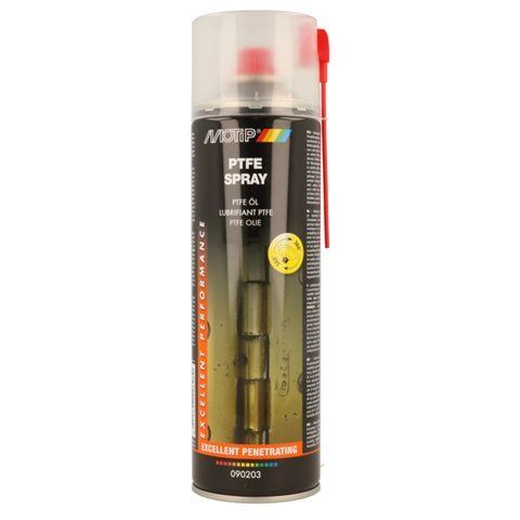 Мастило універсальне MOTIP PTFE Oil мінеральне прозоре аерозоль 500 мл (090203BS) 090203BS фото товару
