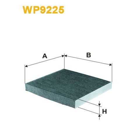 Фільтр салона Honda Accord VIII (03-), Accord IX (08-), Civic VIII, Civic IX, CR-V III Wix Filters (WP9225) WP9225 фото товара