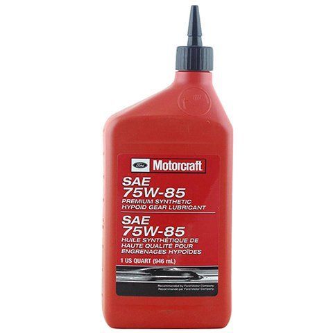 Олива MOTORCRAFT SAE 75W-85 Premium Synthetic Hypoid Gear Lubricant, 1qt. XY75W85-QL фото товару