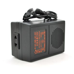 Перетворювач напруги Input 220 V / Output 110V, + універсальна розетка HX-005-300W фото