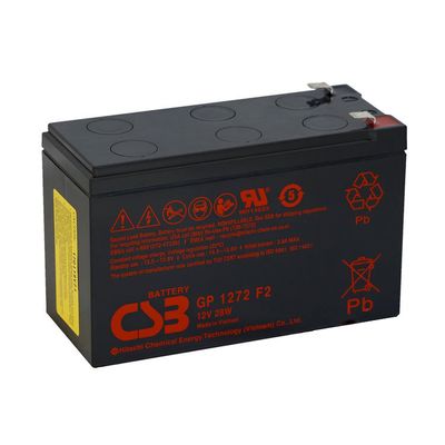 Акумуляторна батарея CSB GP1272F2, 12V 7,2Ah (151х65х100мм) 2,4кг Q10 GP1272F2 фото