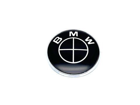 Эмблема шильдик логотип значок надпись BMW на капот и крышку багажника (51148132375) 74 мм. bmw028 фото товара