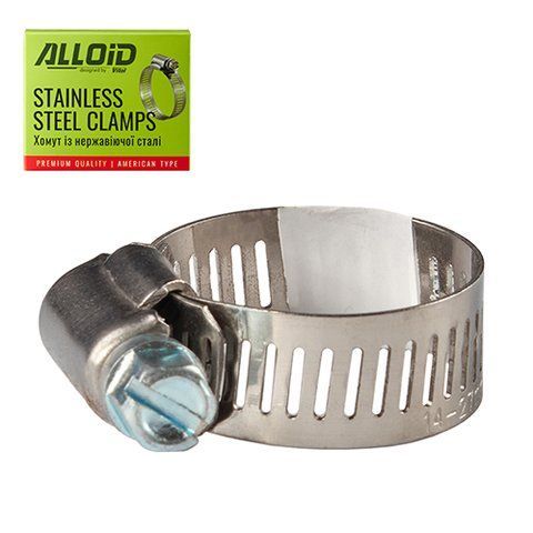 Хомут из нержавеющей стали Alloid 14-27 W2 10 BWC-142710 фото товара