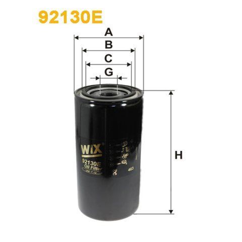 Фільтр оливи Jelcz; Mack; Renault (RVI) Wix Filters (92130E) 92130E фото товара