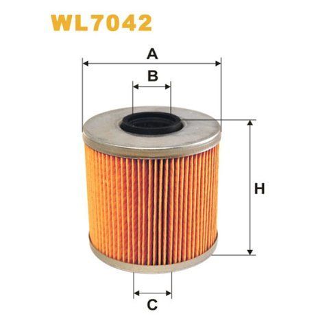 Фільтр оливи BMW Serie 3 (E30), Serie 3 (E36), Serie 5 (E34) Wix Filters (WL7042) WL7042 фото товару