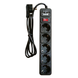 Сетевой фильтр удлинитель Axxis с USB2 Optima Base 5 1,5 м 3х0,75 кв. м Black (ax-1264) ax-1264 фото 2