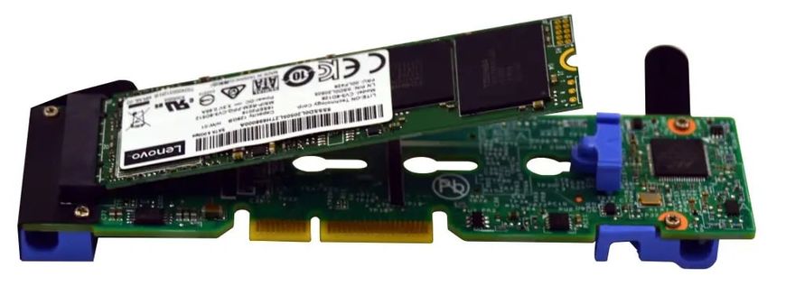 Плата для двох накопичувачів Lenovo ThinkSystem M.2 SATA 2-Bay RAID Enablement Kit V2 (4Y37A09739) 4Y37A09739 фото