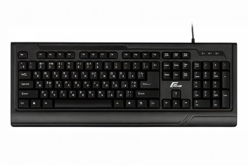 Клавіатура Frime Office Keyboard Black USB (FKBB0123) FKBB0123 фото