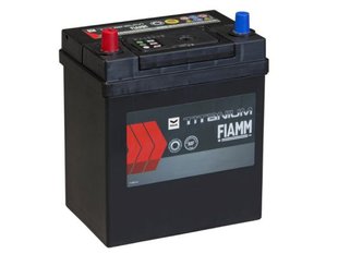 Акумулятор FIAMM BLACK TITANIUM (B24JX 50) ASIA ЛІВ [+] 12V 50AH 400A 237*128*225 7907116 фото