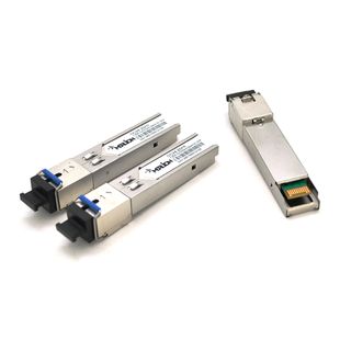 SFP модуль Merlion 1.25G 20Km WDM SC підтримка DDM TX1310/RX1550 BT-OC24-20A фото