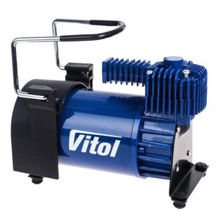 Компресор "ViTOL" К-55 150psi/23Amp /50л/шланг 5,0м/клеми (К-55) К-55 фото