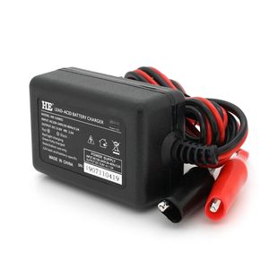 Автоматичне ЗУ для акумулятора 12V (MF, WET, AGM, GEL), HE, 100-260V, DC 14.7V, Струм заряду 13.8V/1A, LCD, крокодили в комплекті HB-130801 фото