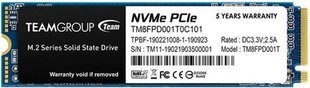 Накопичувач SSD 1TB Team MP33 Pro M.2 2280 PCIe 3.0 x4 3D TLC (TM8FPD001T0C101) TM8FPD001T0C101 фото