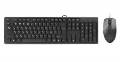 Комплект (клавіатура, мишка) A4-Tech KK-3330 Black USB KK-3330 Black фото