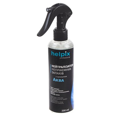 Нейтралізатор неприємних запахів Helpix з ароматом Аква 200 мл (4160) 4160 фото