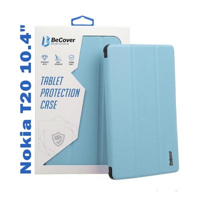 Чохол-книжка BeCover Smart для Nokia T20 10.4" Light Blue (708051) 708051 фото