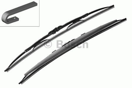Щітка склоочисника 600/450 TWIN зі спойлером 604S (вир-во Bosch) 3397118303 фото товару