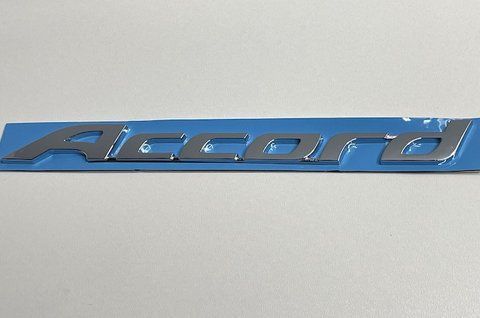 Емблема напис Accord на Honda 215x22 mm (хром/новий) ho002 фото товару