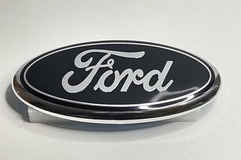 Емблема решітки радіатора Ford 227x90 mm (чорний/хром) 4L3Z1542528AB for013 фото товару
