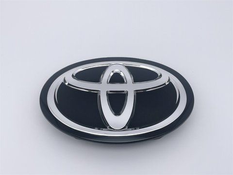 Эмблема решетки радиатора Corolla Toyota (Тойота) 140*96мм (Акрил+черный) ( 90975-02124, 9097502136) toy056 фото товара