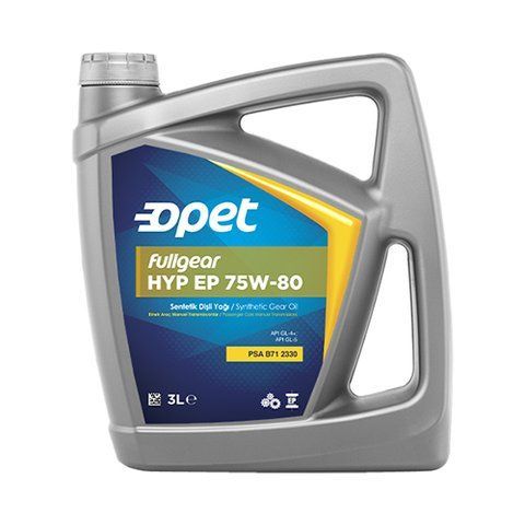 Трансмісійна олива FULLGEAR HYP EP 75W-80 (PLS, 3L) API GL-4 Plus/GL-5 (601441295) 601441295 фото товару