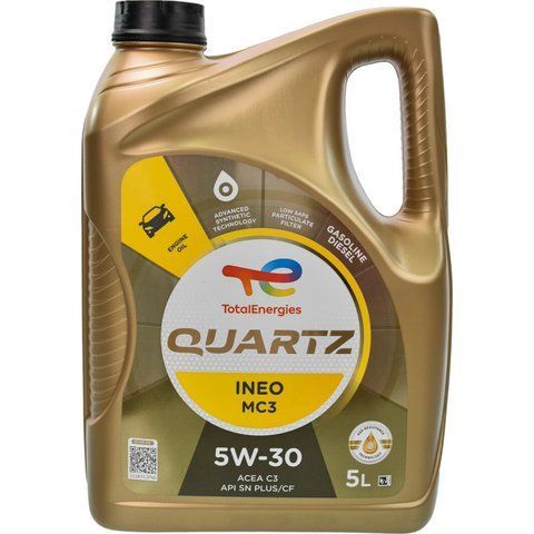 Олива моторна TOTAL Quartz Ineo MC3 5W-30 5 л (157103) 213698 фото товару