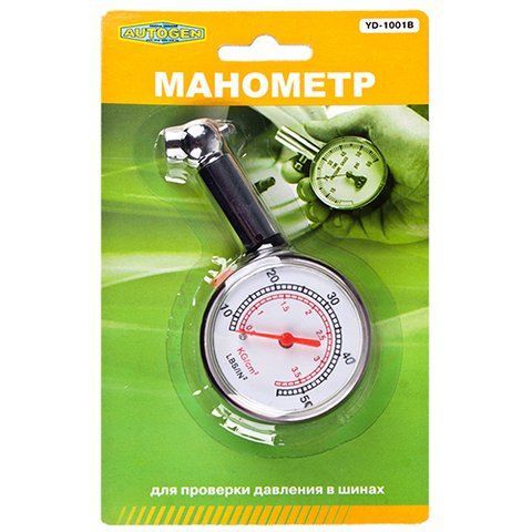 Манометр пластик стрелочный YD-1001 07511 (YD-1001) YD-1001 фото товара