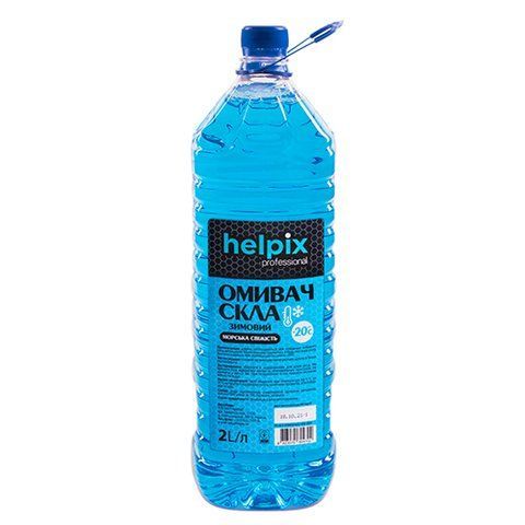 Омивач скла HELPIX 2Л "-20" (МОРСЬКА СВІЖІСТЬ) (4702) 4702 фото товару