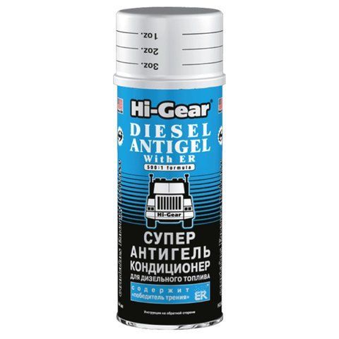 Антигель дизельного палива HI-GEAR ER 500:1 444 мл (HG3423) HG3423 фото товару