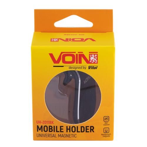Тримач мобільного телефону VOIN UH -2011BK магнітний на дефлектор (UH-2011BK) UH-2011BK фото
