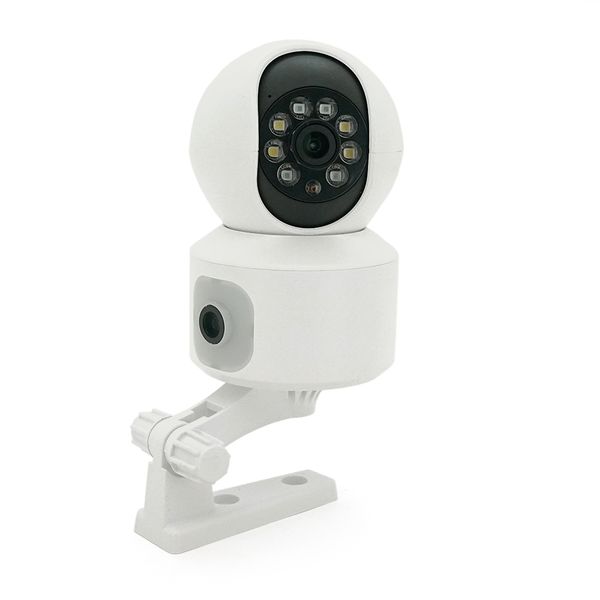 2+2 Мп Wi-Fi відеокамера внутрішня з двома об'єктивами SD/карта PiPo PP-IPC28D2MP15 PTZ 2.8mm ICSee YT01439 фото