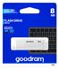 Флеш-накопичувач USB 8GB GOODRAM UME2 White (UME2-0080W0R11) UME2-0080W0R11 фото 1