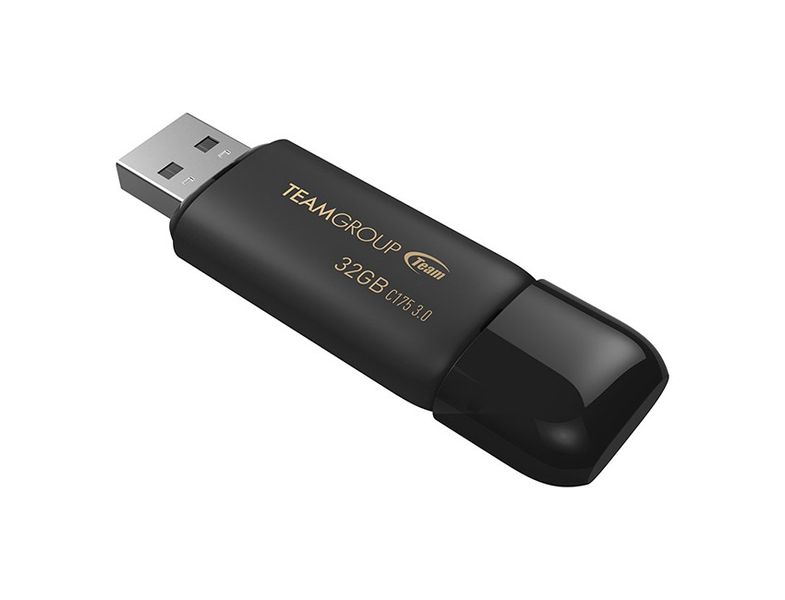 Флеш-накопичувач USB3.1 32GB Team C175 Pearl Black (TC175332GB01) TC175332GB01 фото