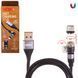 Кабель магнітний шарнірний VOIN USB - Type C 3А, 1m, black (швидка зарядка/передача даних) (VP-6601C VP-6601C BK фото 1