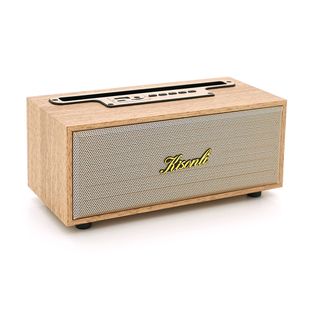 Колонка Kisonli G12A Bluetooth 5.0, 1х8W, 1200mAh, USB/TF/BT/FM/AUX, DC: 5V/1A, Wooden, BOX, Q40 G12AWd фото