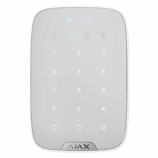 Бездротова сенсорна клавіатура з RFID-зчитувач і підтримкою Bluetooth Ajax KeyPad Plus white KeyPad Plus white фото