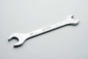 Ключ рожковый CrV 22xx24мм СИЛА 201224 фото