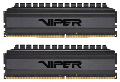 Модуль пам`яті DDR4 2x16GB/3000 Patriot Viper 4 Blackout (PVB432G300C6K) PVB432G300C6K фото
