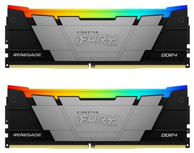 Модуль пам`яті DDR4 2x16GB/3600 Kingston Fury Renegade RGB (KF436C16RB12AK2/32) KF436C16RB12AK2/32 фото