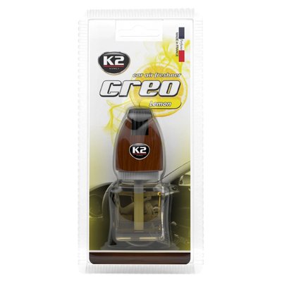 Ароматизатор для салону авто K2 Creo Brown "Лимон" 8 мл (V302) K20170 фото