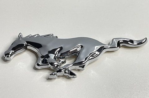 Емблема Ford Mustang 150x50 mm (хром) C4ZB8216C for006 фото товару