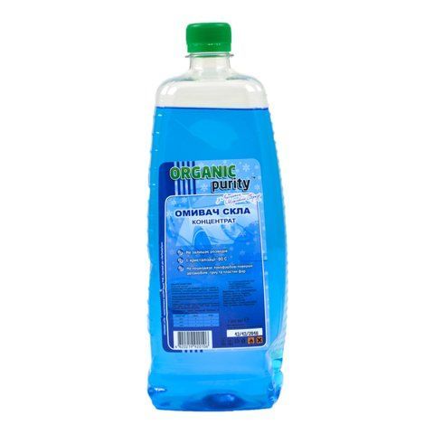 Омивач скла зимовий -80&deg;С Organic purity морський бриз 1 л Обзор -1 -80 бриз фото товару