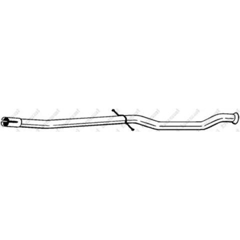 Глушник CITROEN C5 00-04 889-537 фото товара