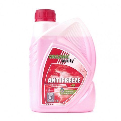 Рідина охолоджуюча Organic Рurity Антифриз -40 &deg;С червона 0,9л А40М -1 красный фото товара