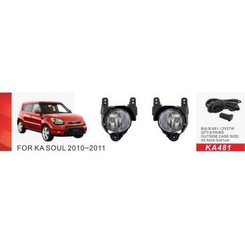 Фари дод. модель KIA Soul/2010-11/KA-481/881-12V27W (KA-481) KA-481 фото товару