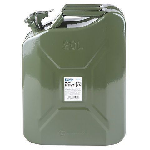 Канистра металлическая Vitol 20л MJC-0820 фото товара