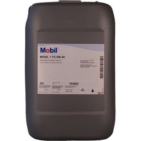 Олива MOBIL 1 FS 0W-40, 20л. 153689. фото товару